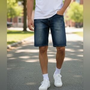 Levi Signature Strauss Men's Denim Shorts W 36